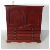 Jewelry Chest  Armoire, Dresser top version.
