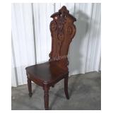 Victorian Music Room Accent Chair. Lovely carved