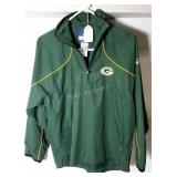 GREEN BAY PACKERS Reebok, pullover windbreaker.