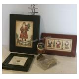 Misc seasonal decor and pictures