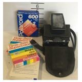Polaroid camera SX-70 land plus film