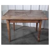 Early Farm House Table, 44x36x30" high, great