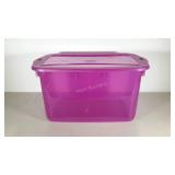 Purple RUBBERMAID Revelations, 66qt. tote with