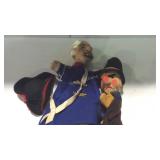 Two German hand puppets