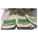 Box of ammo load sacks