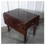 Kling Furniture. Pine Drop leaf End Table with