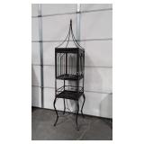 Home Interior Curio, metal tower design with top