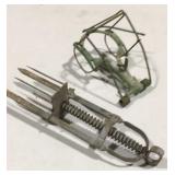 Two traps: ground moles trap and other