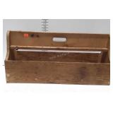 Wooden toolbox