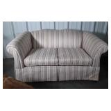 Loveseat, Early heavy made loveseat, upholstery
