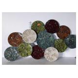 Metal home goods Plates Wall Decor