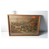 Fox Hunt print, "Drawing the Cover" from Sporting