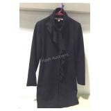 DKNY black peacoat jacket size 4