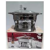Chafing Dish, stainless steel, 4 quart