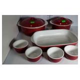 A set of Corelle Coordinates Stoneware