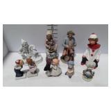 A Collection of figurines for household props