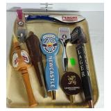 A Collection of Beer Taps