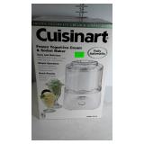 Cuisinart frozen yogurt, ice cream , and sorbet