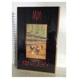 Moss Kentucky horse  race poster