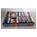 VHS tapes, more than 40