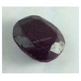 Large Oval Ruby