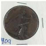 1909 Large Penny