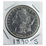 Nice 1890-S Morgan Dollar