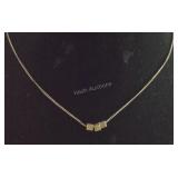 Sterling Silver Ajd Necklace