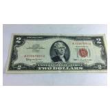 2.00 1963 Series Red Seal Bill