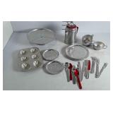 Toy kitchenware and coffee set