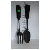 Fork and spoon  for household props