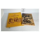 Two old school softcover books of cartoons