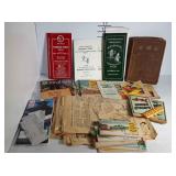 Collectible pamphlet, papers, & a boo "A Brief