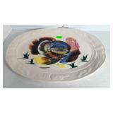 Turkey surving plate