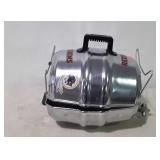 Portable Redskins propane grill