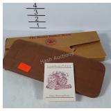 Longaberger pottery bread basket brick in box