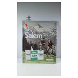 Advertising, Salem cigarettes metal sign, shows