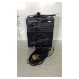 Venture Karaoke machine with two microphones does