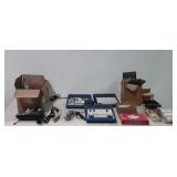 Electronics, includes misc wire, three heathkits,