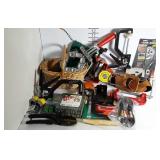 Random Tools, clamps, and outdoor maintenance