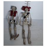 Two Pirate Skeletons wit Articulated Limbs