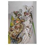 Porcelain Pieces - Wall Vase, wall hangings