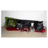 Solomon Ride Snowboard &  Ride boots size 6