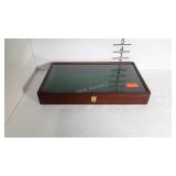 Felt lined display case