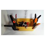 Clamps in different sizes- 11 total