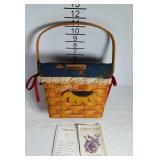 Longaberger Basket-1994 Edition Dresden Basket
