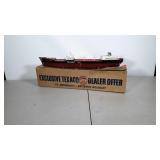 Texaco Motorized Model Boat.  Motor not tested by
