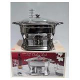 Chafing Dish, stainless steel, 4 quart