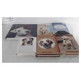6 Dog themed books, all hardback.