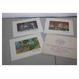 1977 Advertisement Commemorative sports Prints